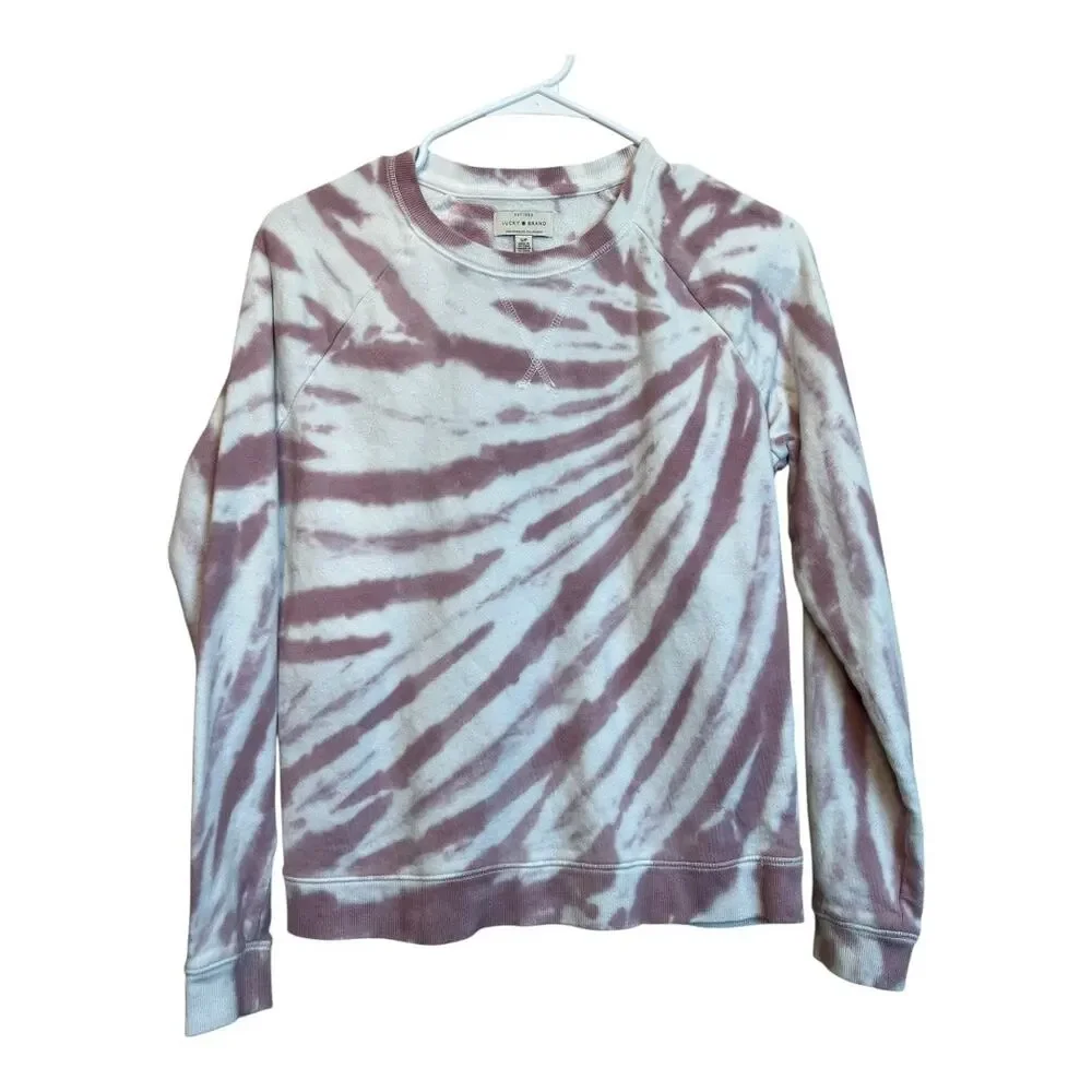 Lucky Brand Tie Dye Sweatshirt Pullover Casual Athleisure Comfy Streetwear S